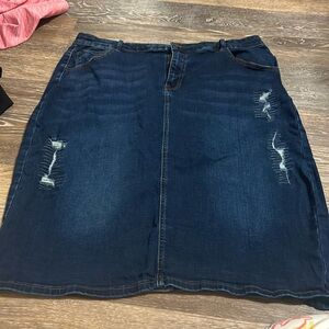 Jupe De Abby denim skirt size 3XL